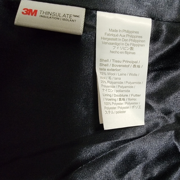 NwT Jcrew navy blue coat jacket wool lady day Italy princess sz 14 - Picture 9 of 10